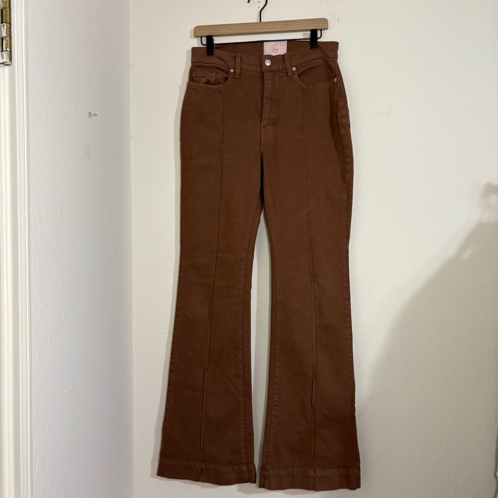REVICE Brown Venus Flare Jeans size 30